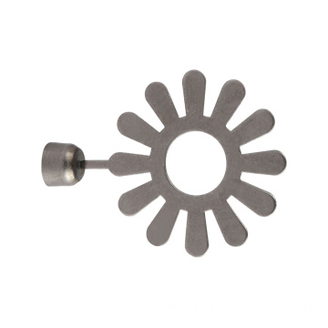 Wrought Iron Sunflower Head Curtain Rod Wholesale